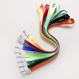 精英一体扣1.5厘米挂绳胸卡证件加宽工作卡套吊带1.5cm宽7648鑫锐