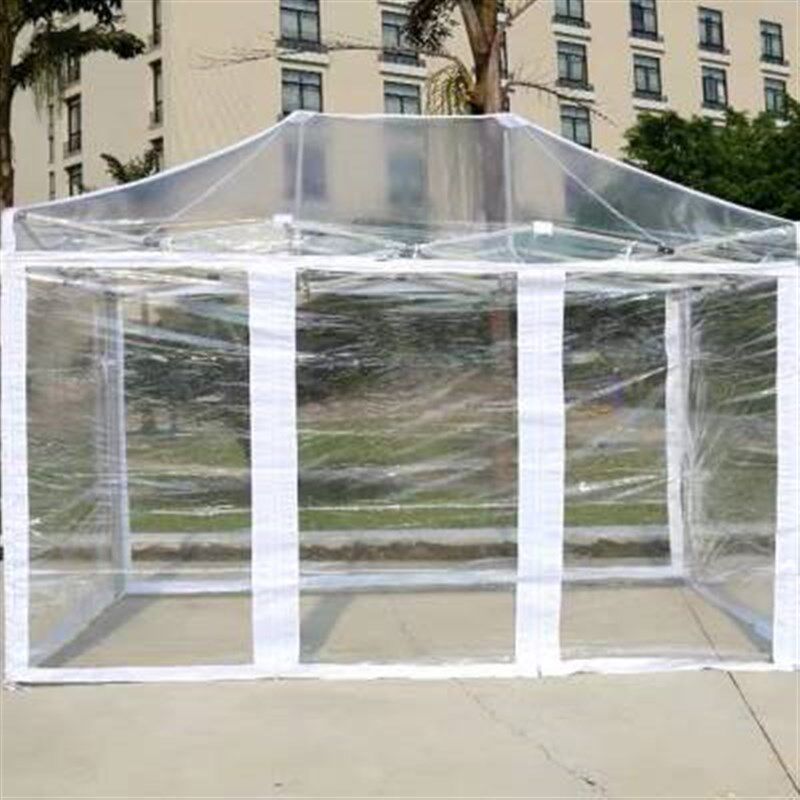 户外简易透明帐篷可折叠移动y阳光房花房阳台花架遮雨棚摆摊帐篷o