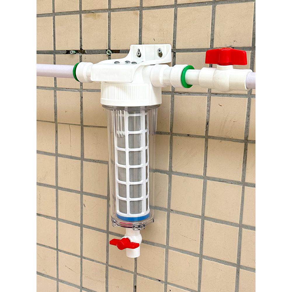 全屋水塔前置过滤器家用水管不锈钢滤网反冲洗泥沙自来水农村井水