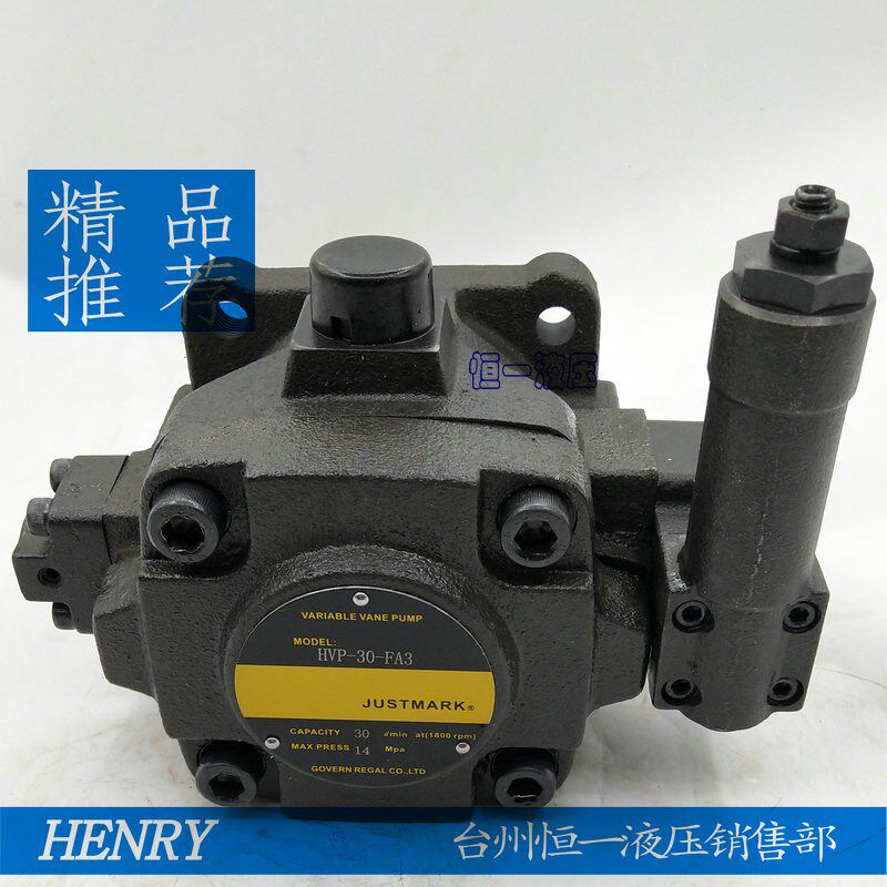 HVP-20台湾JUSTMARK油泵HVP-40-FA3 HVP-30-FA3嘉华中压变量叶片