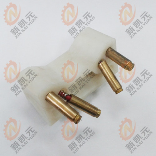 铣床配件双环电磁离合器X62W/X63W/X53K/X6132A四头电刷碳刷