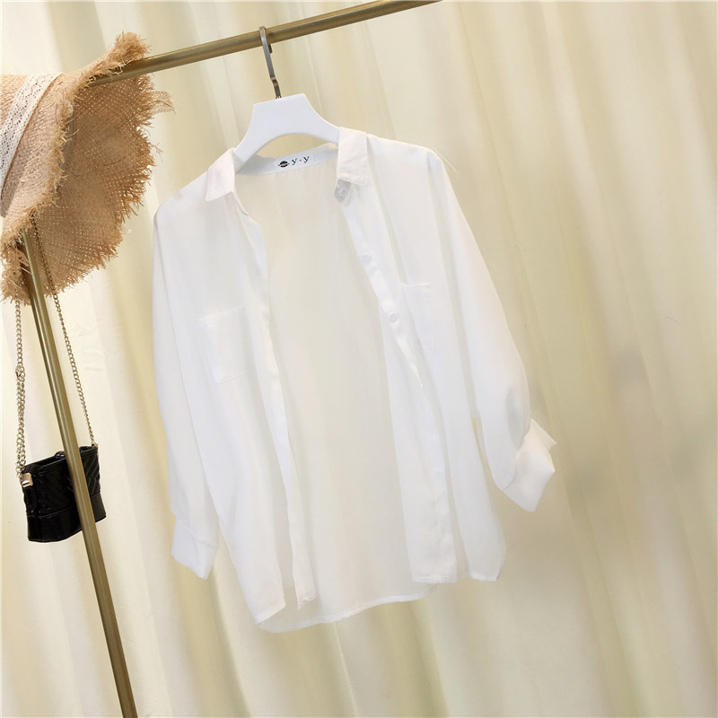 145/150cm矮小个子防晒衣外套外搭雪纺开衫薄款衬衫空调加小码xxs