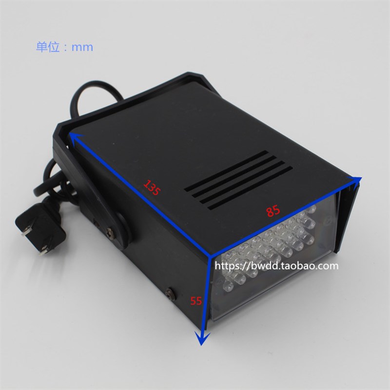 LED小频闪灯 迷你爆闪灯 红白闪光灯 酒吧KTV灯 舞台镭射雷射灯