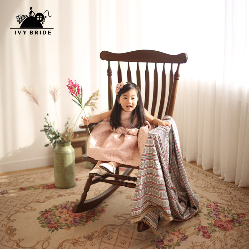 花童礼服女公主裙女童礼服婚纱裙2021新款演出服蓬蓬裙粉色晚礼服