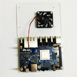 香橙派5Plus OrangePi集群外壳多层堆叠透明亚克力外壳风扇散热片