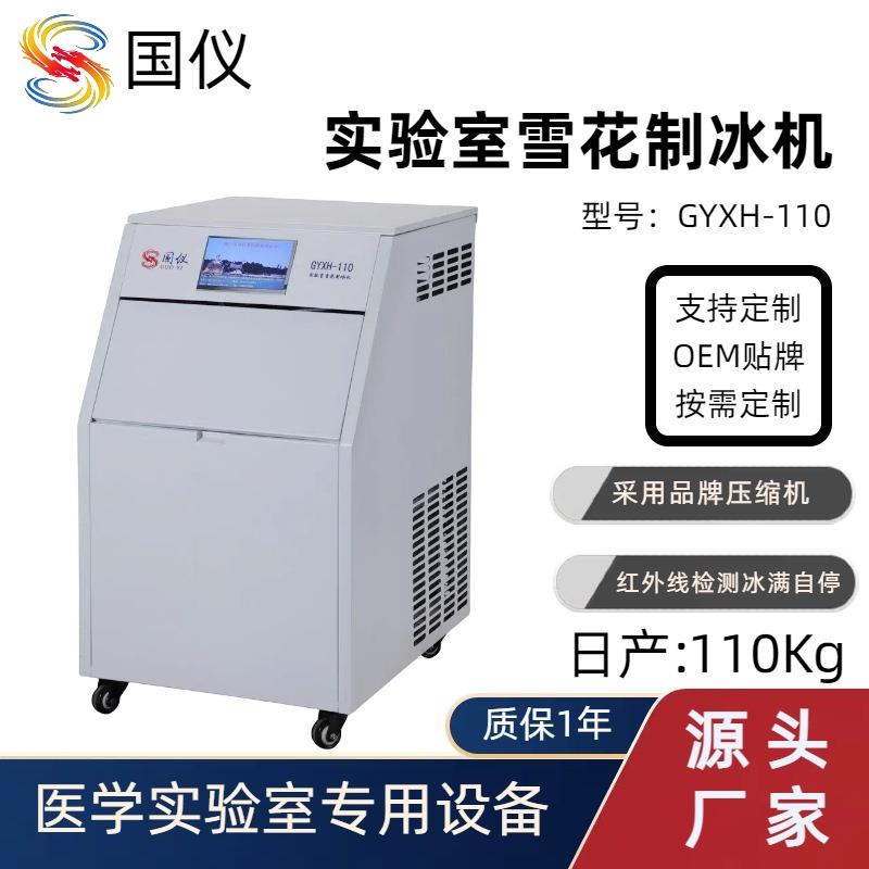 实验室雪花制冰机小型雪花机110kg雪花冰机冰泥机厂家定制