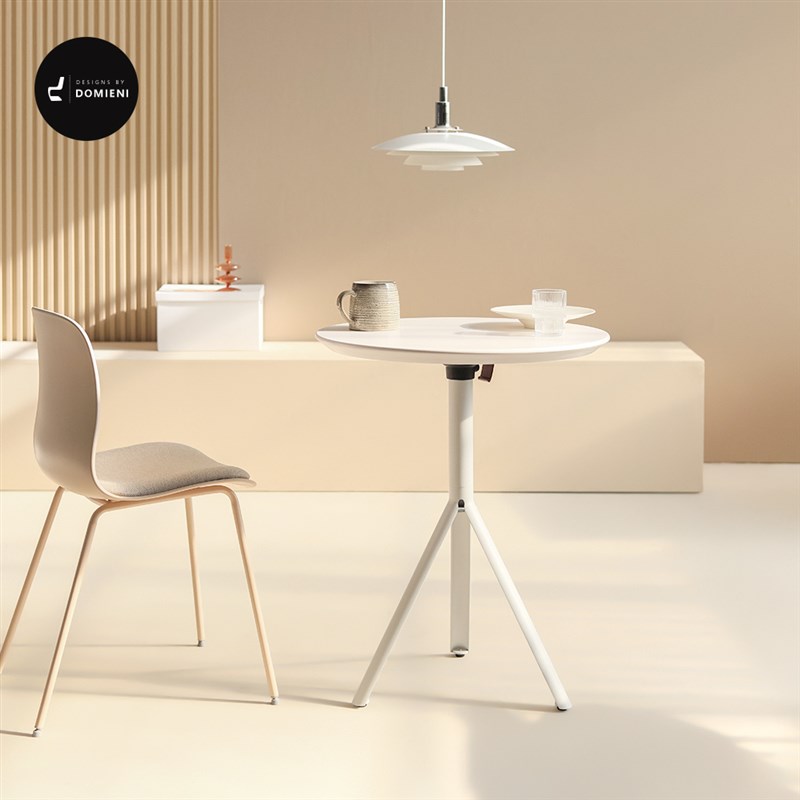 需定制北欧现代家用餐桌小户型咖啡厅圆形小餐桌吧台桌酒吧简约高