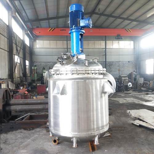 不锈钢反应釜搅拌罐内盘管冷却反应釜电加热/外盘管反应釜搅拌罐