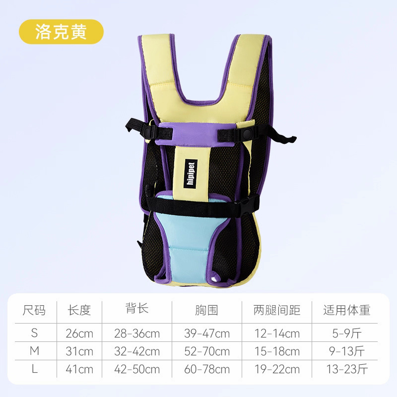 新品双肩可爱猫包胸前包狗狗宠物包外出携带包小型犬骑行双肩背包