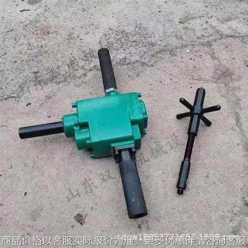 供应便携式气动轨道钻机 19矿井用轻轨钻孔机厂家