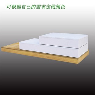 店橱窗展柜底座流水台服装 木质模特展示台地台长方形展架鞋 店展台