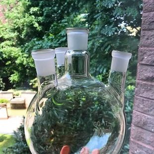 500 2000ml24 250 29四口烧瓶50 1L3L实验高硼硅反应器可定制 100
