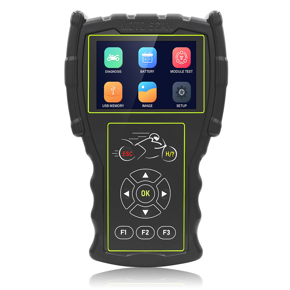 标配版JDiag M100 PRO Moto Scanner Battery Tester摩托车检测仪
