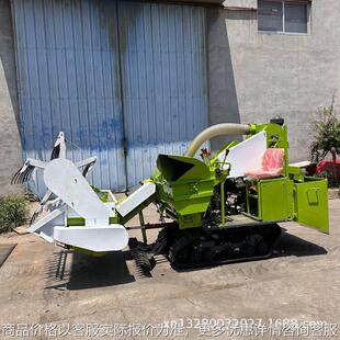 草籽收割机 自动装袋稻麦联合收割机 水稻青稞燕麦草籽收获脱粒机