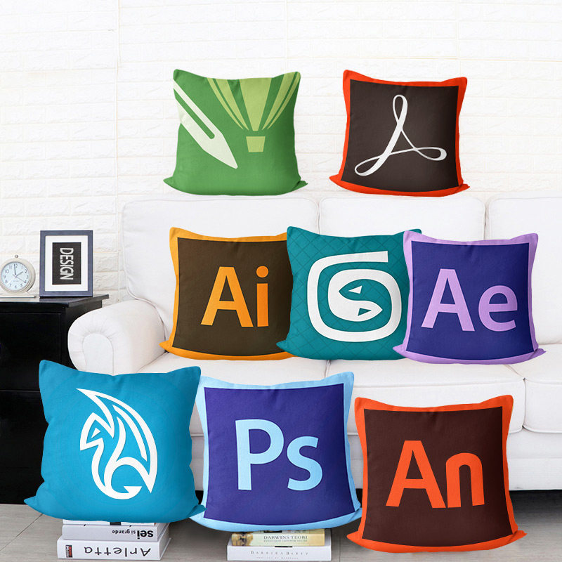 doe 设计师工具 抱枕 抱枕被靠枕毛绒两用多功能id创意纯色