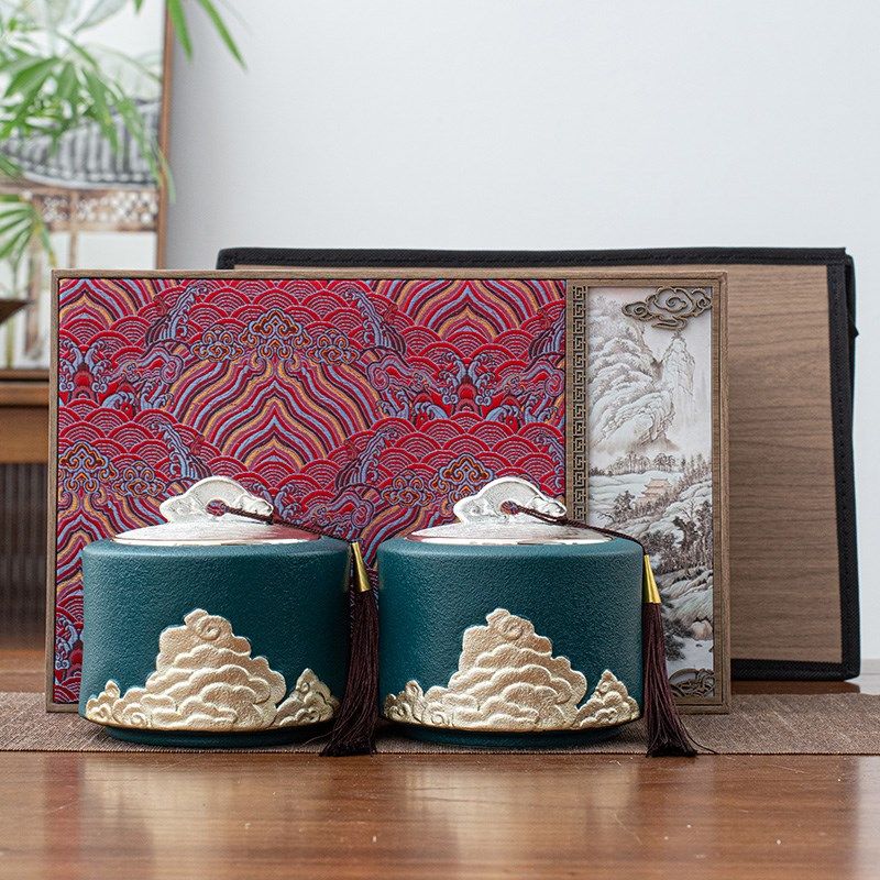 茶叶罐礼盒装空盒包装盒空礼盒半斤通用红茶白茶绿茶普洱茶金骏眉