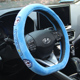 短毛绒汽车方向盘爱卡通车载通用型防滑保暖冬季 车用把男女