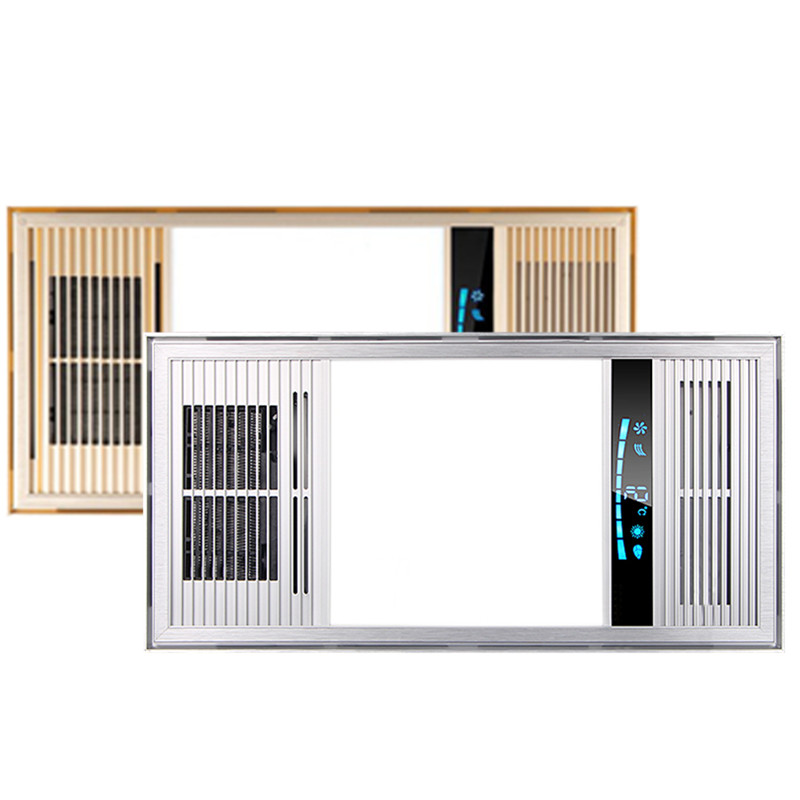 法狮龙通用浴霸318x636集成吊顶卫生间浴室嵌入式LED多功能暖风机