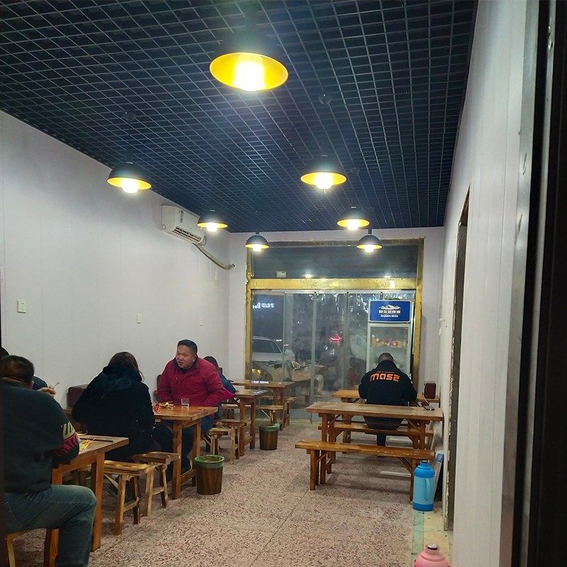 工业风吊灯商用店铺复古创意个性吧台烧烤火锅店灯具单头灯罩