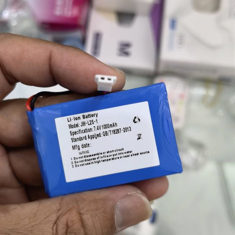 Li-ion Battery JW-L2S-1 7.4V 1000mAh根管治疗仪可充电式锂电池