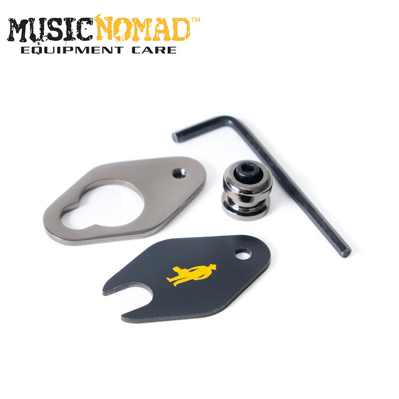 MuiNomd MN22背带扣tlo民谣木吉他拾音器输出拆卸尾钉扩展