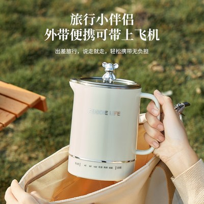 旅行养生壶一体炖煮烧水杯迷你小型办公室养生杯宿舍学生一人用