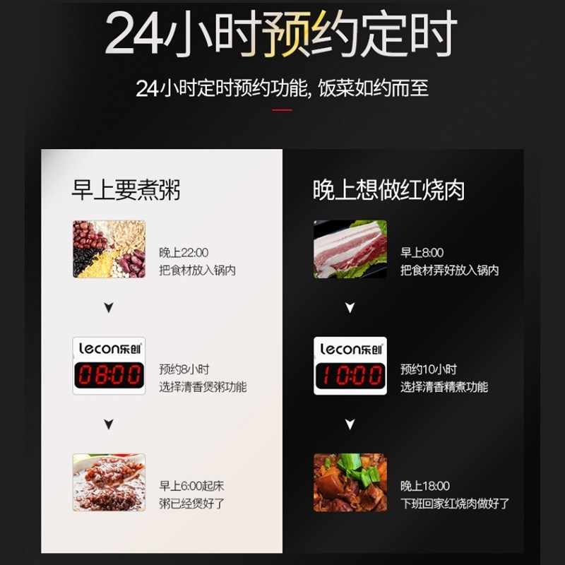乐创商用大容量电压力锅17L升全自动智能特大高压大号饭锅电饭煲