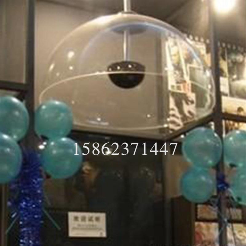 新款球罩婚庆布展道具防尘美化大半圆球口