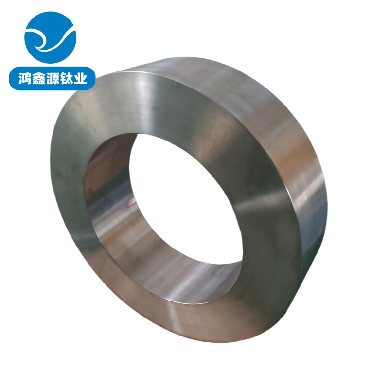 钛合金环TC4锻造高强度钛环TI6AL4V圆环GJB2218A钛圆环A级探伤饼