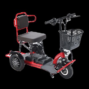 哎骑老年代步车电动三轮车小型老代步车三轮车老