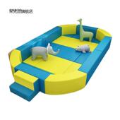 新款 包长条楼部商儿童游乐店售凳场休息区软体球池防撞围栏