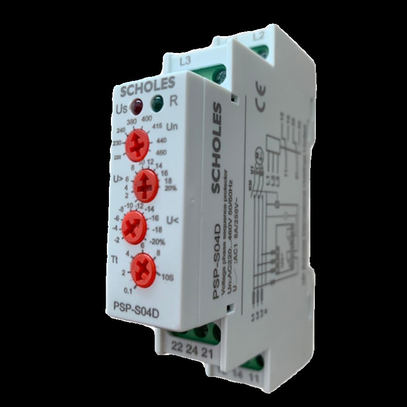 电梯相序保护器三相不平衡保护电压继电器断相与相序保护继电器