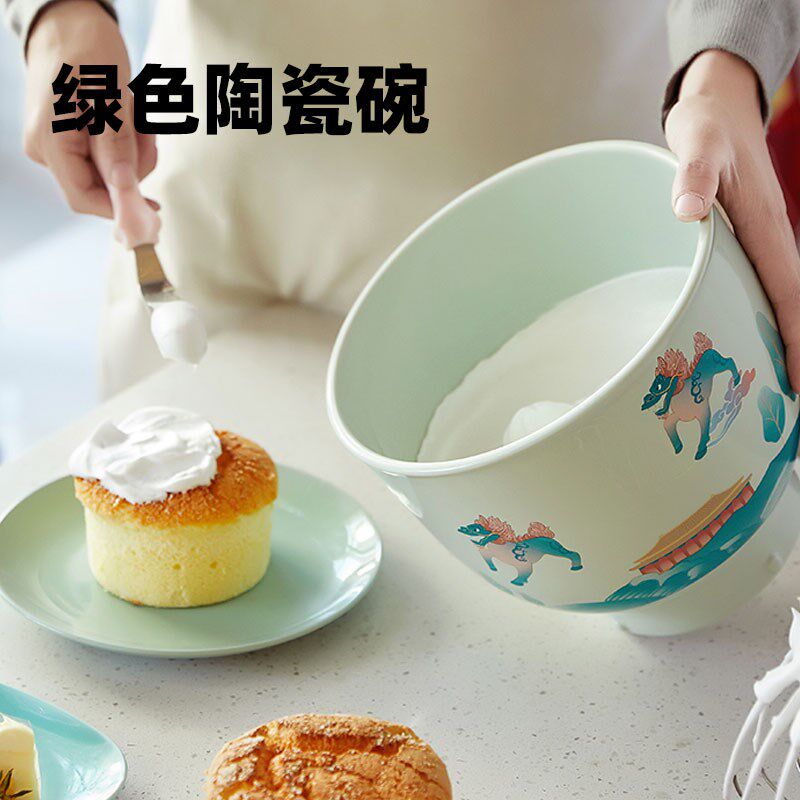 厨师机和面机家用小型全自动揉面机多功能搅拌打蛋D配碗
