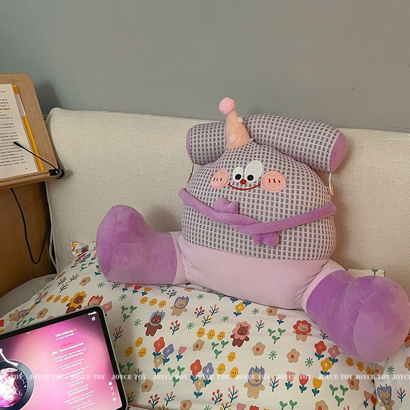 床头靠垫软包护腰靠枕大靠背沙发抱枕床上看书枕头孕妇宿舍学生夏