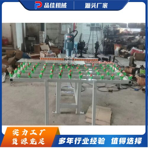 单头玻璃磨边机  台式直线鸭嘴边粗磨机 建筑玻璃粗磨设备