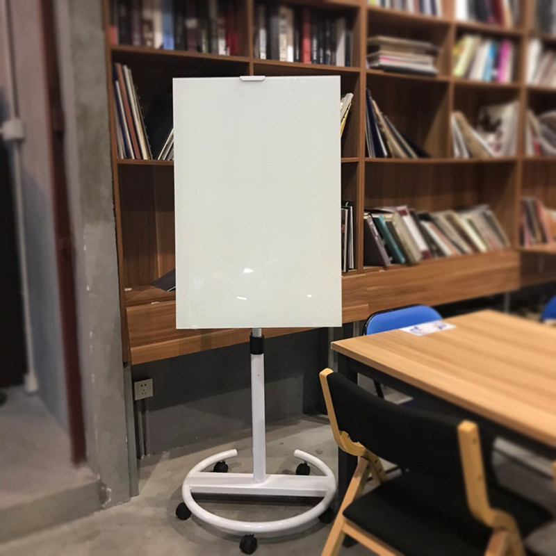 强磁性钢化白板支架式檫写办公黑板教学培训儿童涂鸦画板记事板单