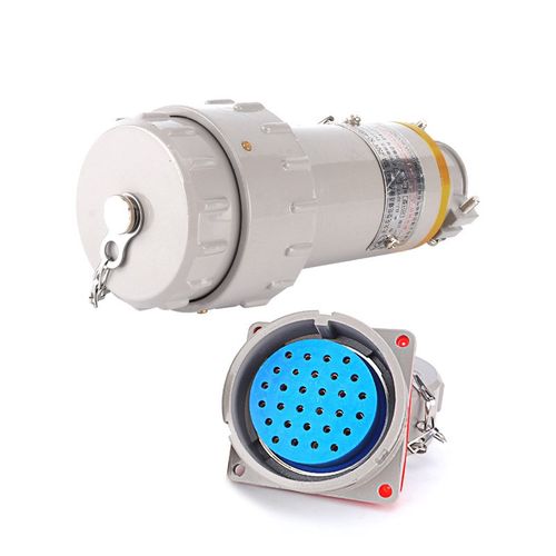 多芯防爆插座     2 芯无火型连接器航空插销件