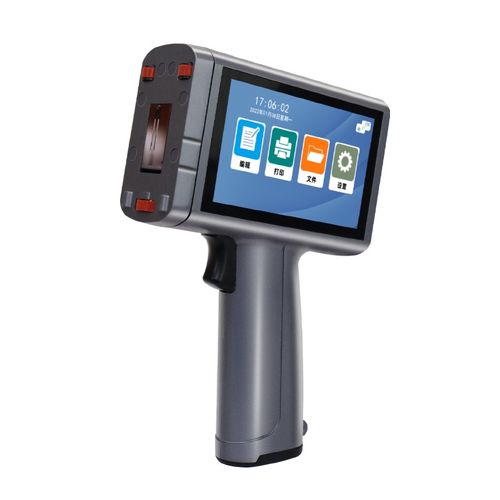 德敏铝制M2生产日期二维码手持式 打印袋子盒子批号打码机