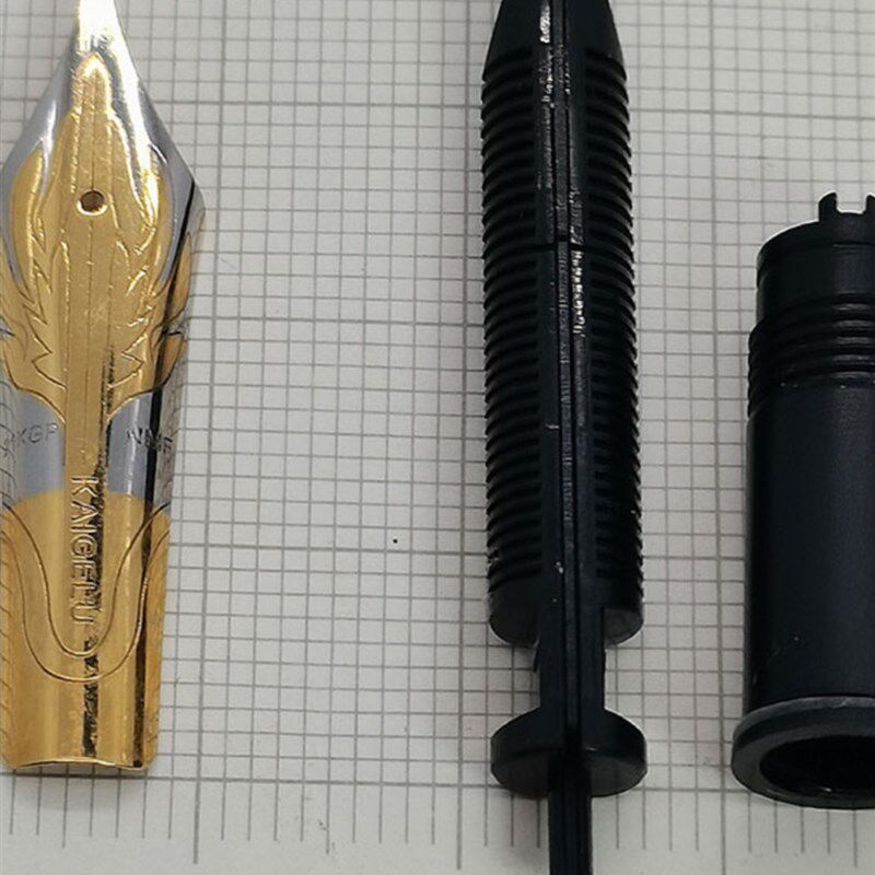 凯格露大明尖精制打磨长刀研笔尖笔舌装旋转笔握