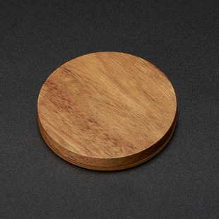 老钱庄香樟木桃实木钱币收藏小圆盒银元养包浆利器铜钱收藏盒