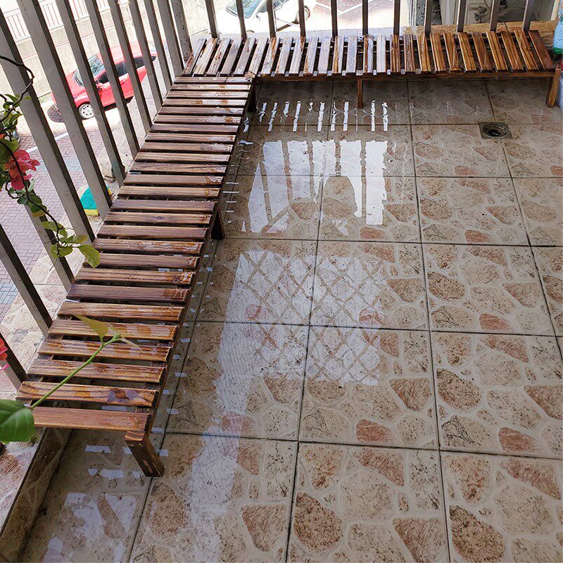 阳台长条花架置物架窗台实木花架台沿加宽神器防腐木花架置物架子