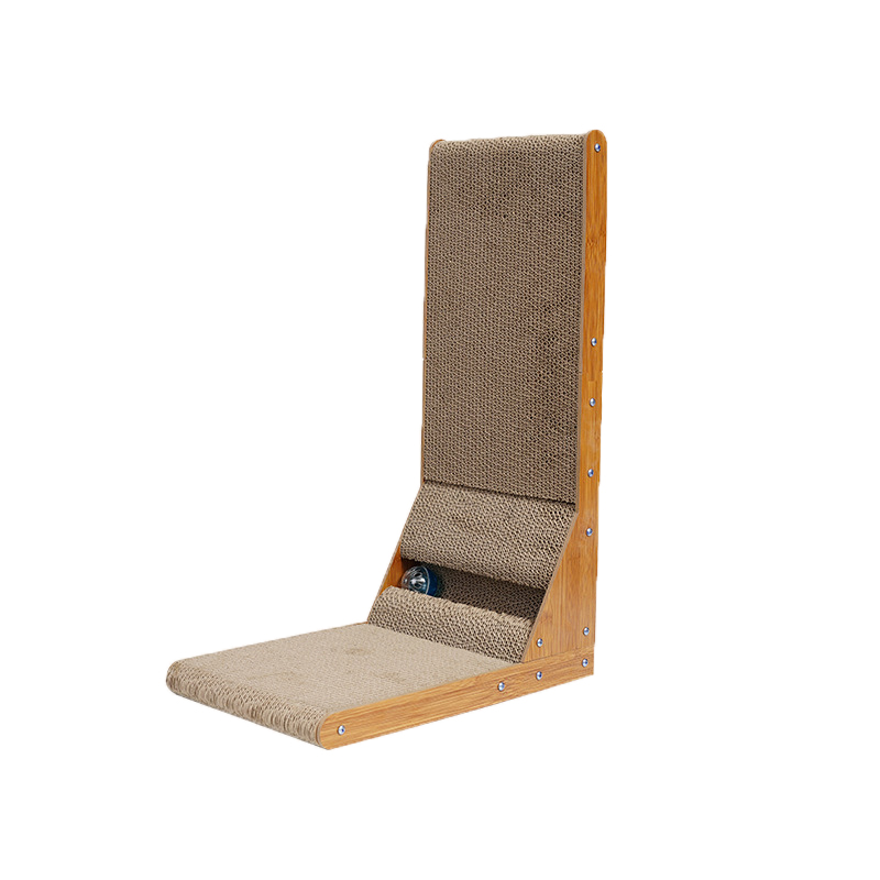 L型立式猫抓板耐抓耐磨不掉屑沙发防猫抓猫窝一体猫爪猫玩具自嗨