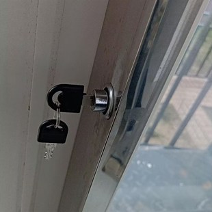 家具移门锁105-23/32趟门锁顶锁禁锁橱柜柜门衣柜按锁推拉门锁扣