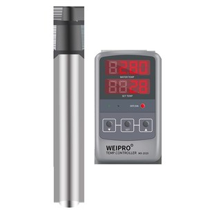 韦柏鱼缸加热棒自动恒温钛管防爆大功率温控设备热带鱼海水加温器