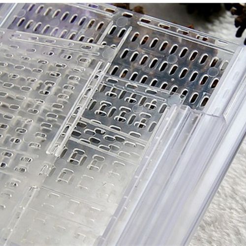 鱼缸分隔板 亚克力无毒定制 水族 罗汉鱼苗盖板挡板隔网 分离板