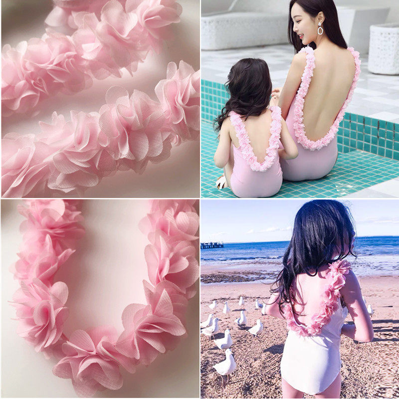 包邮新款雪纺立体花朵服装辅料DIY手工装饰泳衣鞋帽花边加密28朵,居家布艺,花边,淘宝优惠券,粉丝福利购,淘宝优惠卷