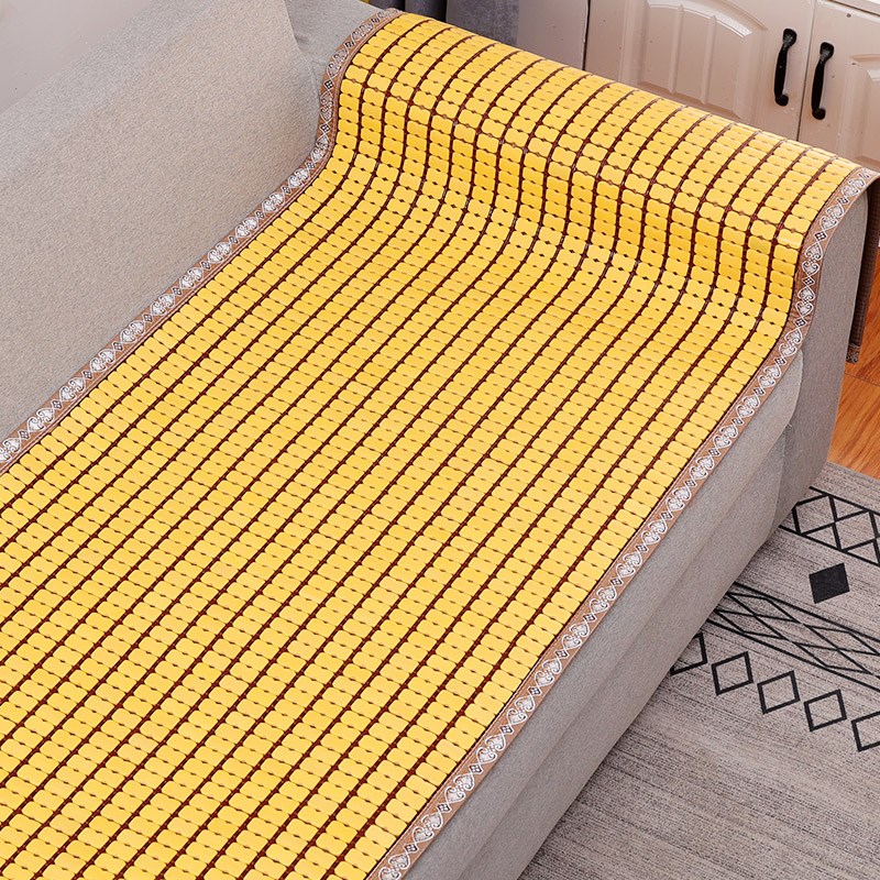 麻将凉席沙发垫客厅夏季坐垫夏天款竹凉垫实木竹垫席欧式冰丝防滑