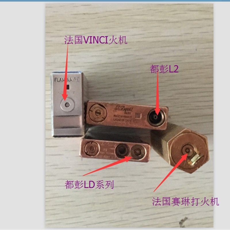 机遇火机打火机转接头一升级为个 都彭 登喜路 充气转接嘴