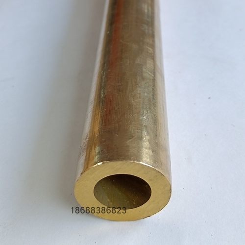 纯黄铜管 厚壁空心铜管大口径黄铜毛细管 圆管 法兰铜零切