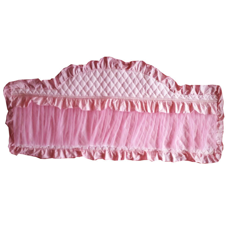 大红婚庆床头罩圆弧型床头特大软包弧形床头欧式床头防尘罩